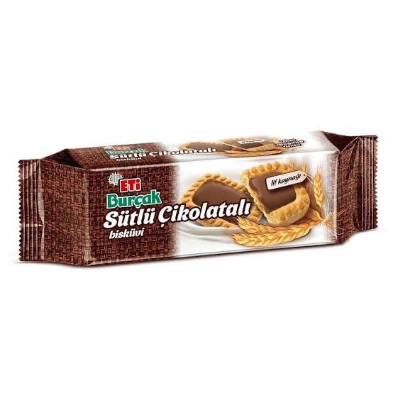 Eti Burcak Milk Chocolate 114g (4.02oz)