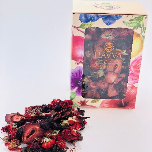 Havva Brew, Red Berries Tea , Caffeine-Free