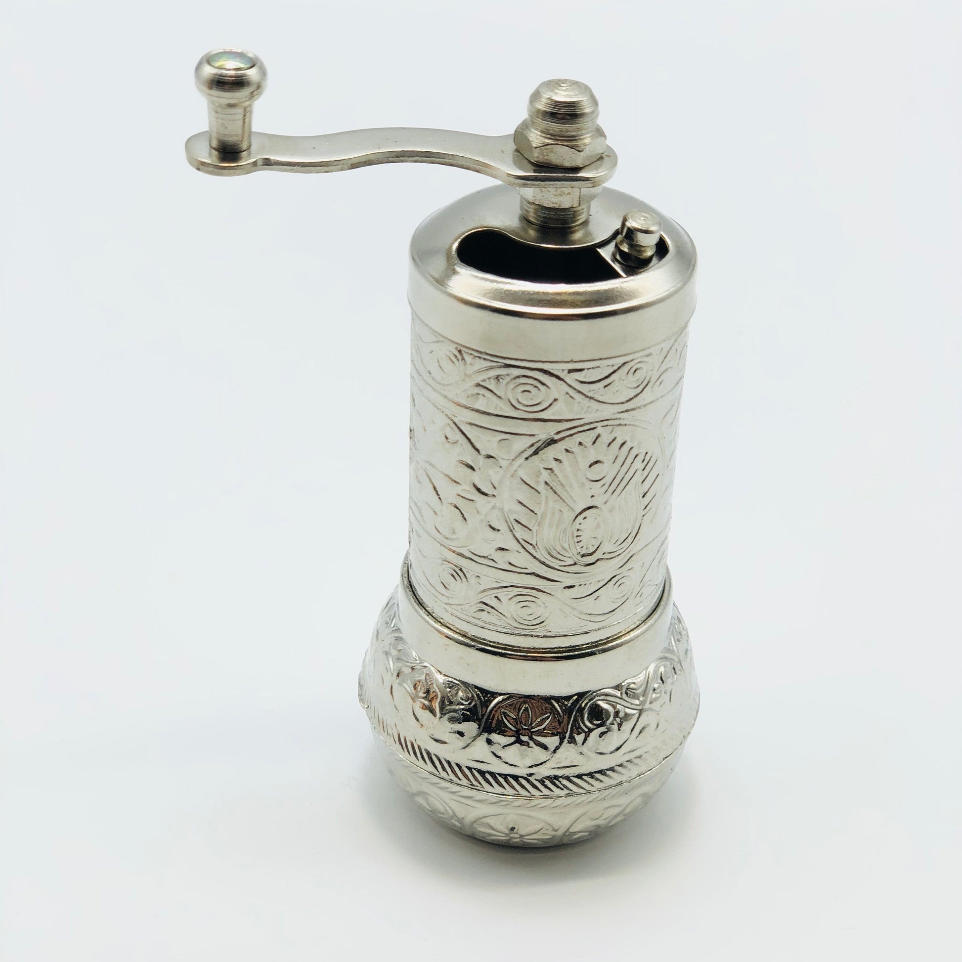 Silver Colored Pepper Grinder